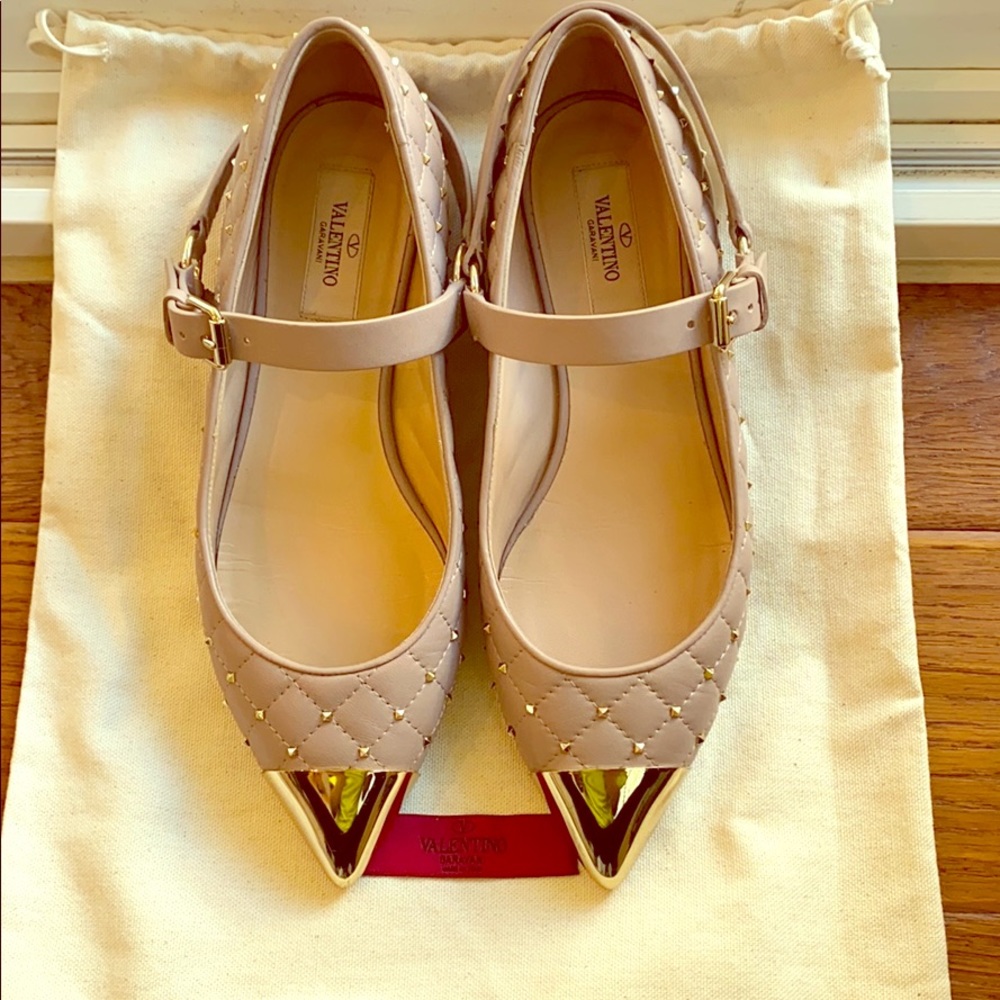 Valentino Studded Flats